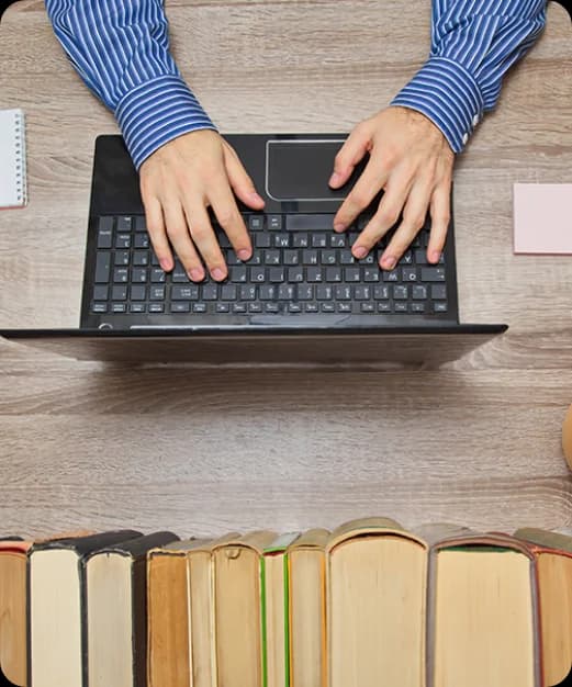 Stack of books including Deep Water by John Bracklan